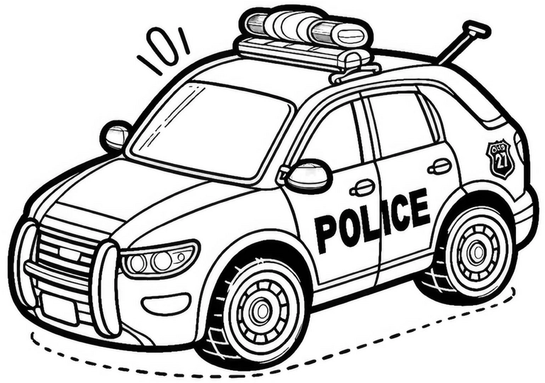 malvorlage-polizeiauto-mit-details-zur-sicherheit-und-ordnung