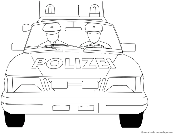 malvorlage-polizeiauto-mit-polizisten
