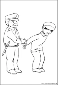 malvorlage-polizist-und-verdaechtiger