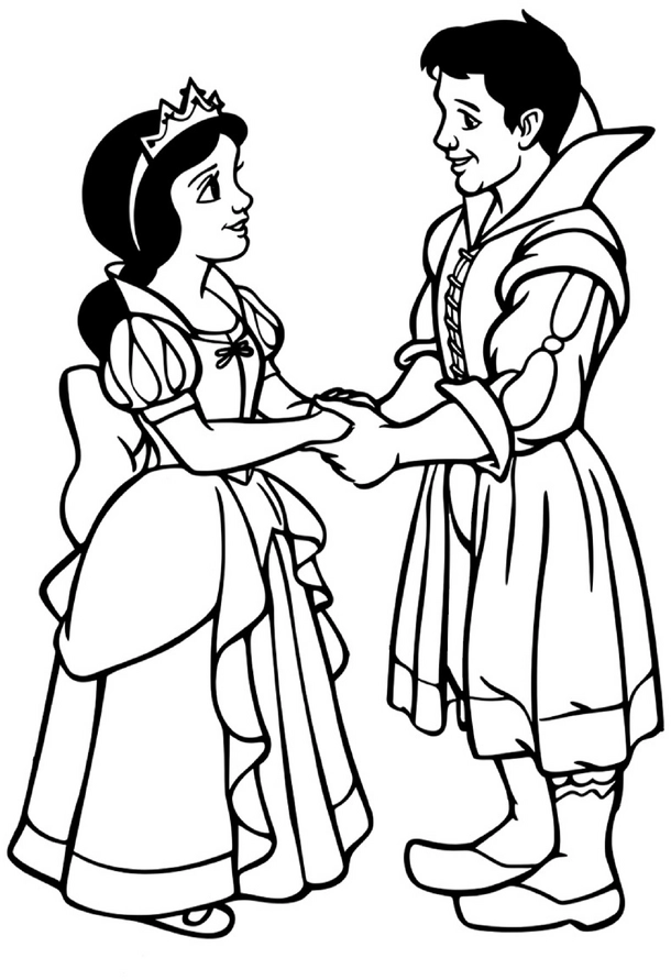 malvorlage-prinzessin-und-prinz-im-maerchenland