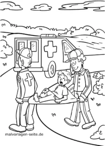 malvorlage-rettungsdienst-szenen-ausmalen