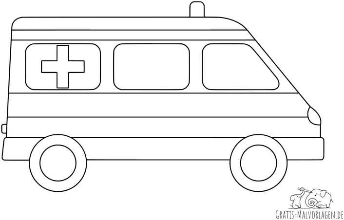 malvorlage-rettungswagen-mit-klaren-konturen