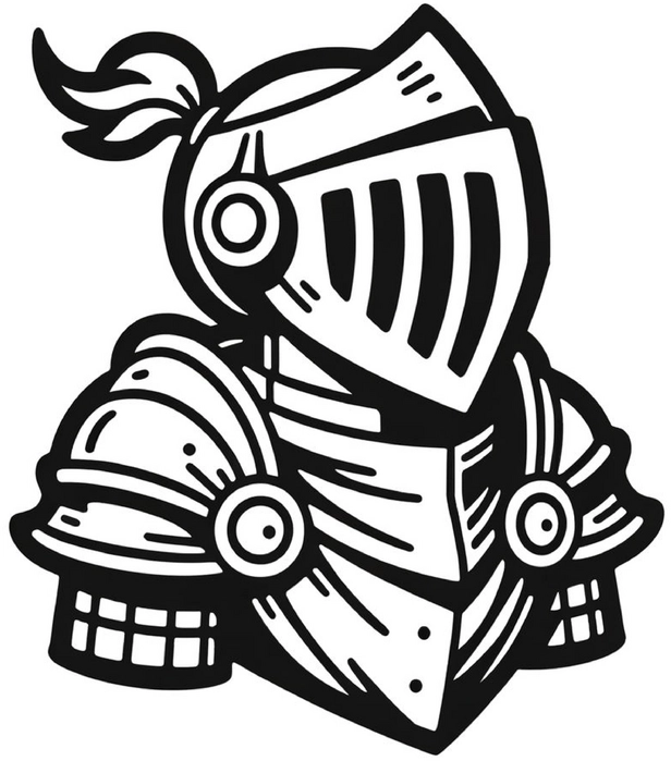 malvorlage-ritter-in-ruestung-fuer-kinder