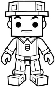 malvorlage-roboter-auf-baustelle-fuer-kreative-ausmalabenteuer