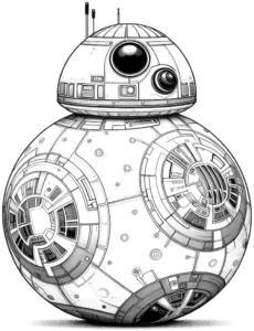 malvorlage-roboter-aus-dem-weltall