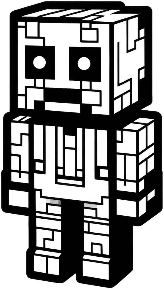 malvorlage-roboter-aus-geometrischen-formen