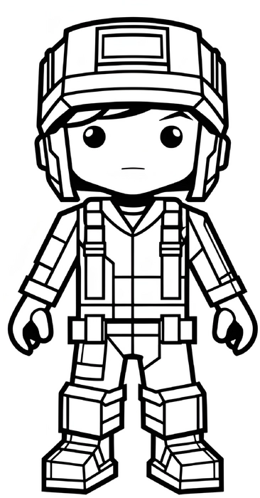 malvorlage-roboter-ausmalbild-kreativ-gestalten