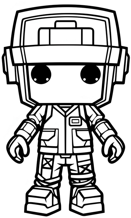 malvorlage-roboter-im-futuristischen-design