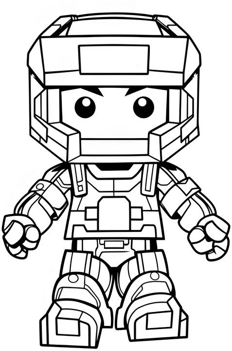 malvorlage-roboter-zum-ausmalen