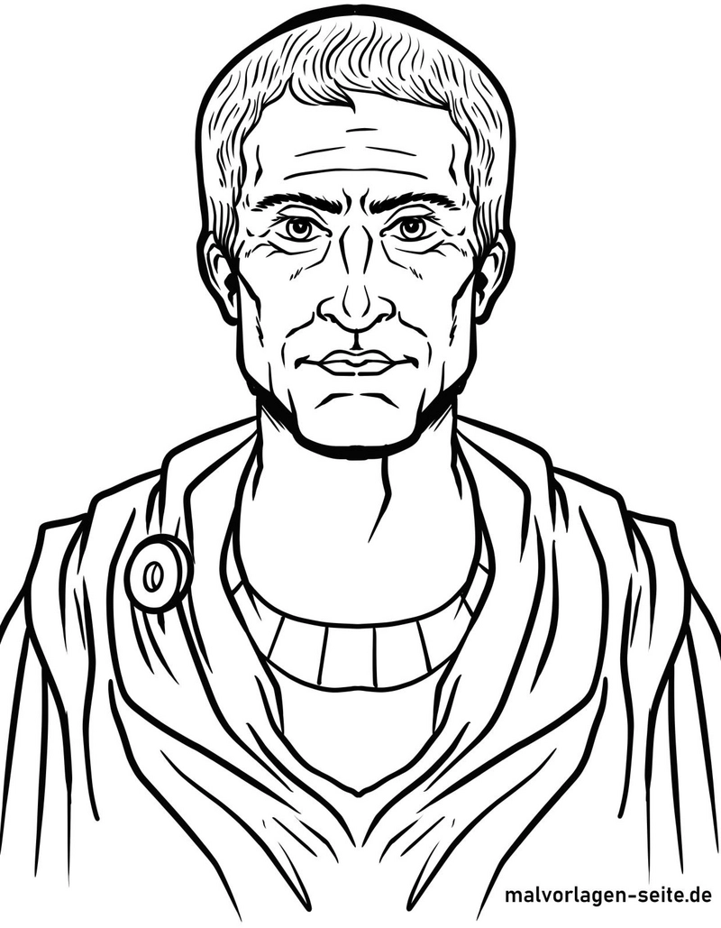 malvorlage-roemischer-statist-ausmalen