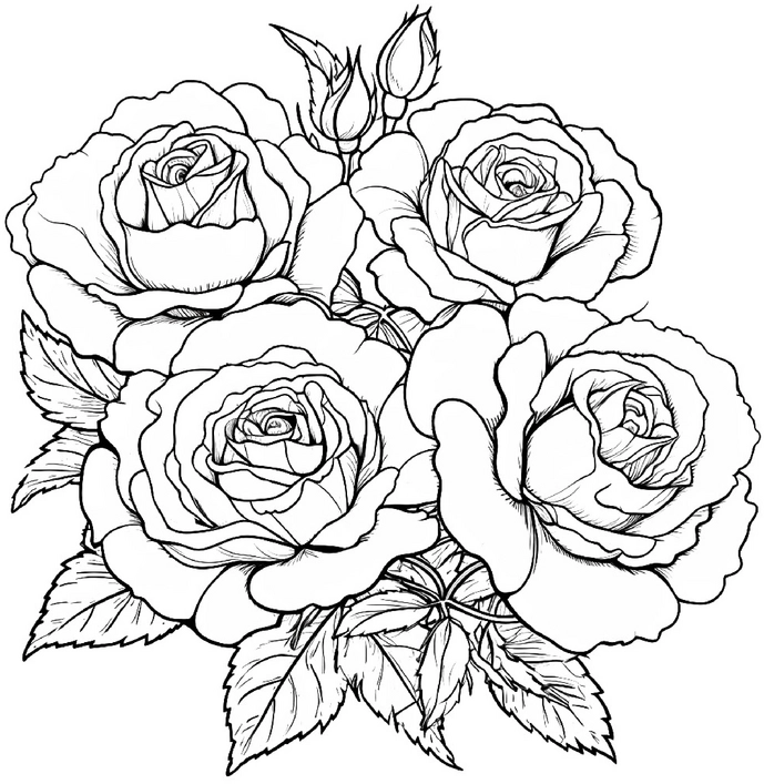 malvorlage-rosen-und-blumen-ausmalen