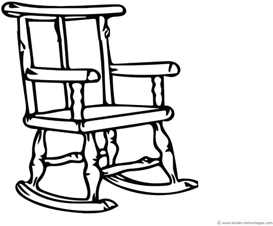 malvorlage-schaukelstuhl-zum-ausmalen