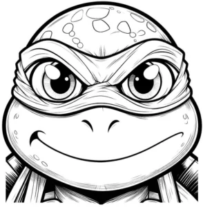 malvorlage-schildkroete-mit-freundlichem-gesicht