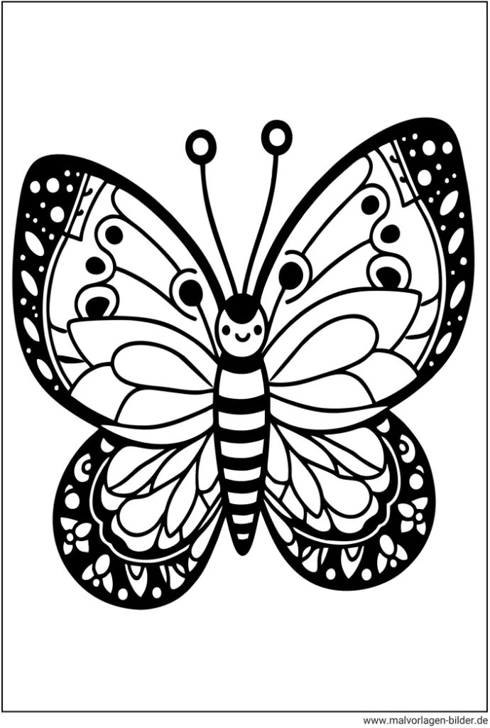 malvorlage-schmetterling-ausmalen