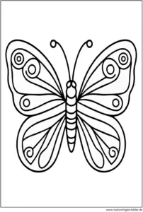 malvorlage-schmetterling-ausmalen