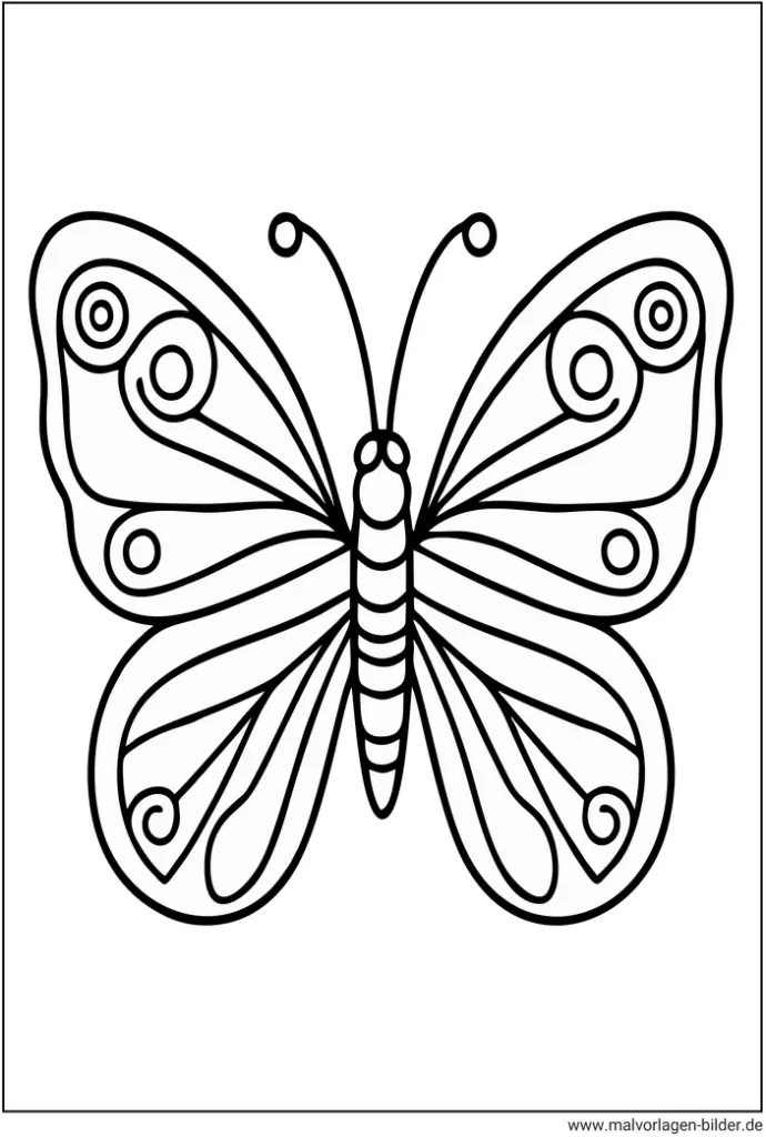 malvorlage-schmetterling-ausmalen
