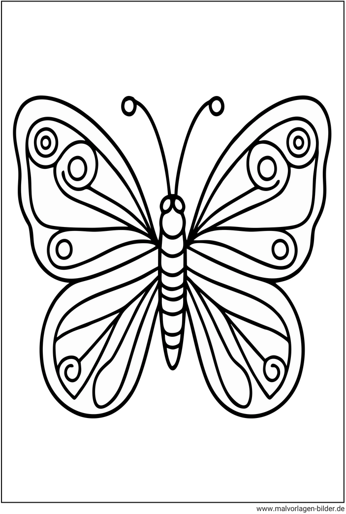 malvorlage-schmetterling-ausmalen