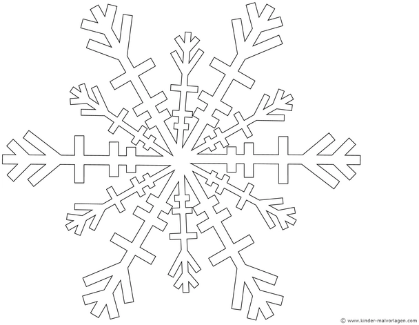 malvorlage-schneeflocke-geometrisches-muster