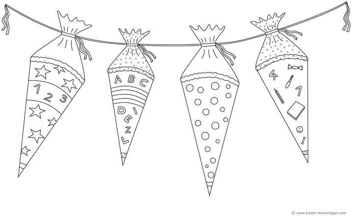 malvorlage-schultueten-ausmalen-mit-zahlen-und-buchstaben
