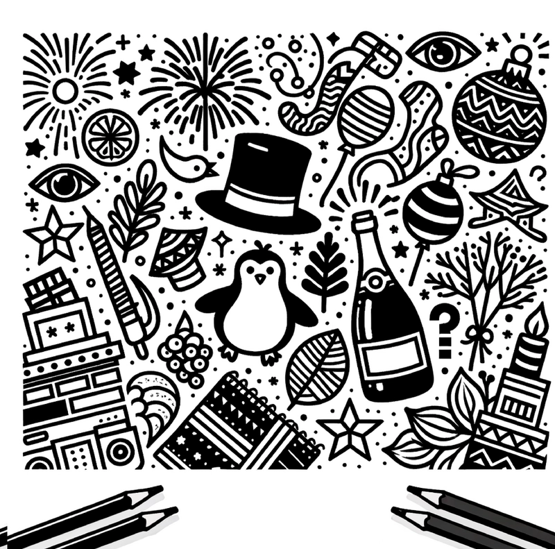 malvorlage-silvester-weihnachten-ausmalen