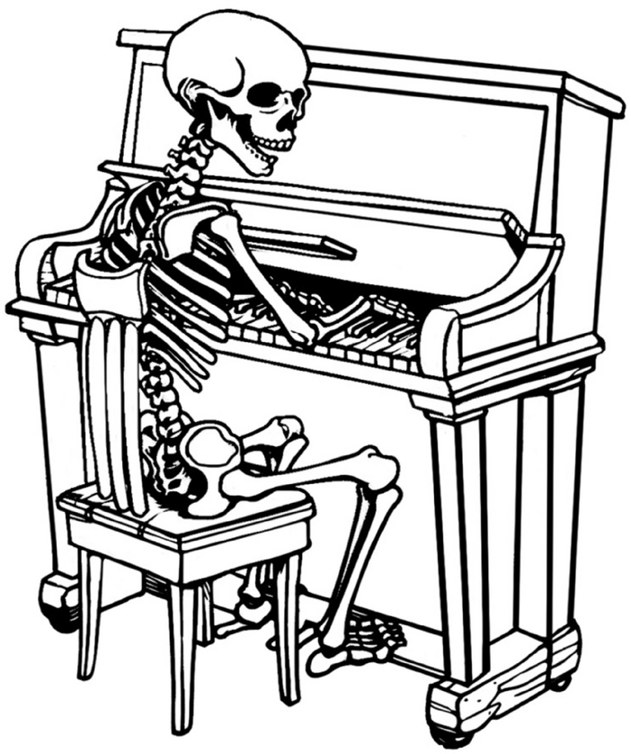 malvorlage-skelett-am-klavier