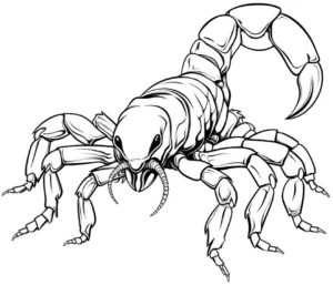 malvorlage-skorpion-fuer-kreative-ausmalstunden