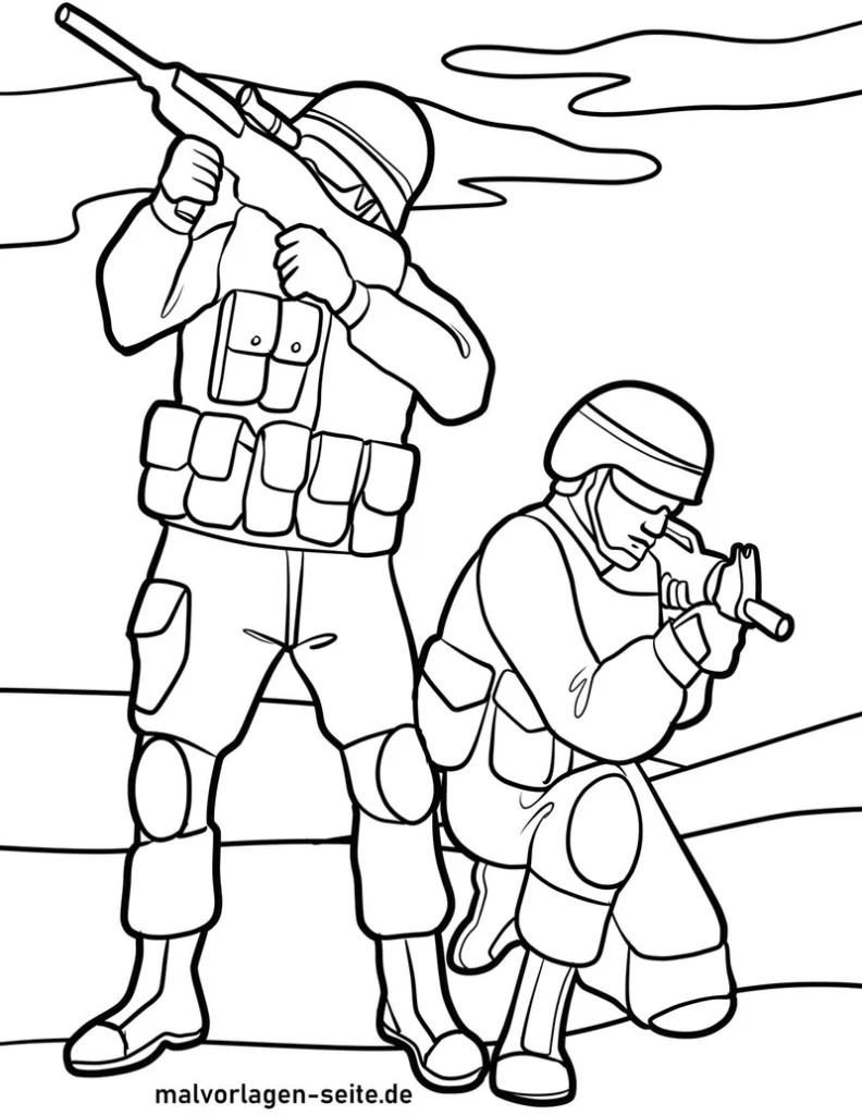 malvorlage-soldaten-im-einsatz-zeichnen