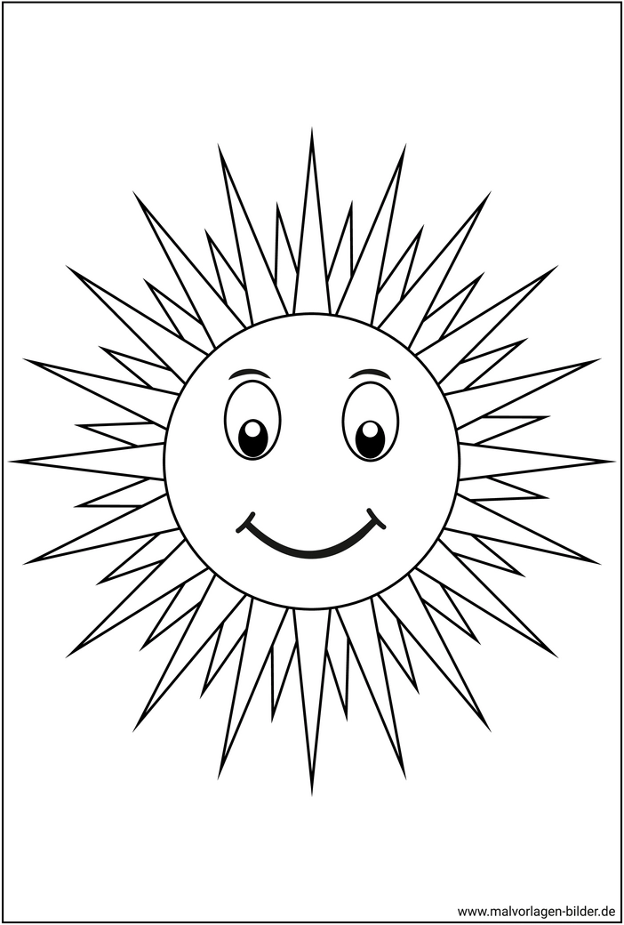 malvorlage-sonne-mit-laechelndem-gesicht