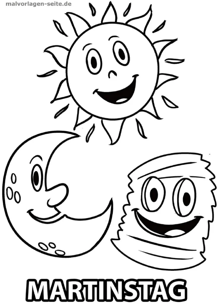 malvorlage-sonne-mond-und-laterne-ausmalen