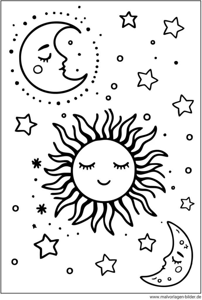 malvorlage-sonne-mond-und-sterne