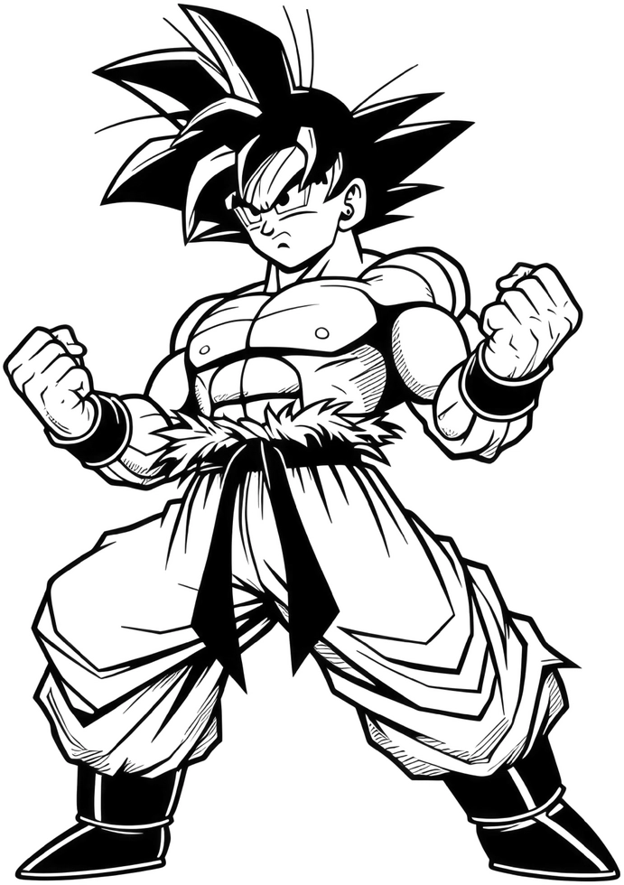 malvorlage-starker-charakter-zum-ausmalen