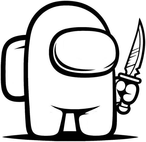 malvorlage-stilisierte-figur-mit-messer