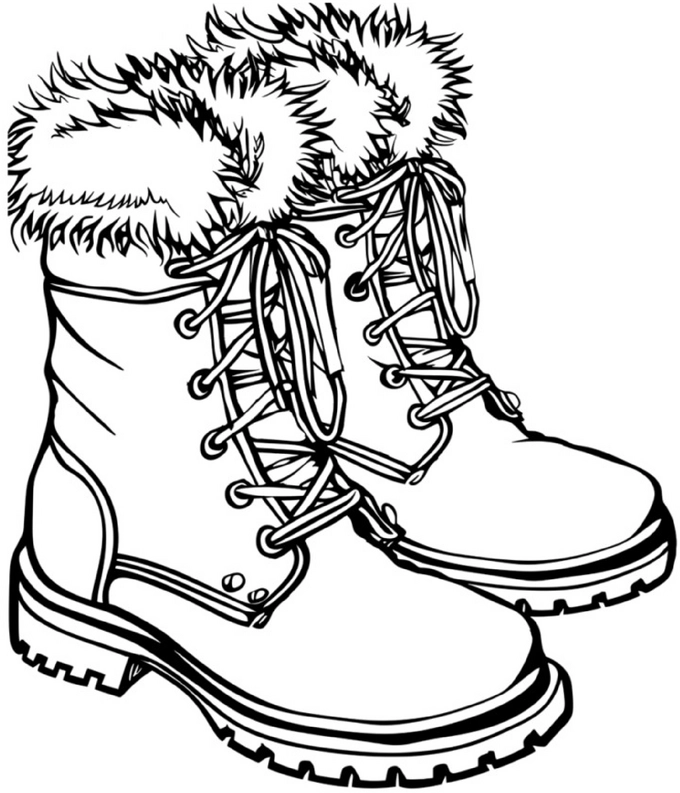 malvorlage-stylische-schuhe-zum-ausmalen