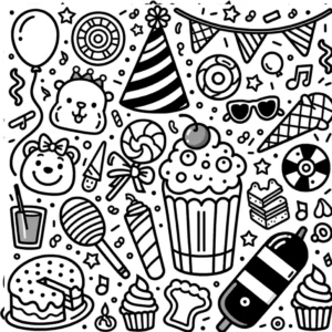 malvorlage-suesse-party-motive-ausmalen