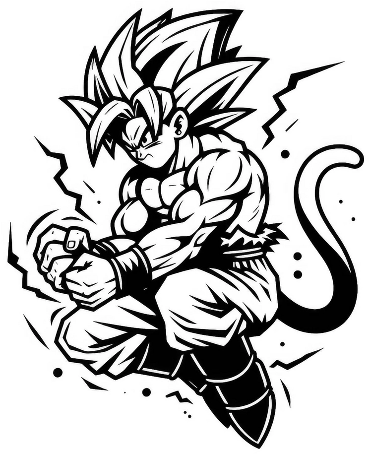 malvorlage-superheld-kraftvoll-ausmalen