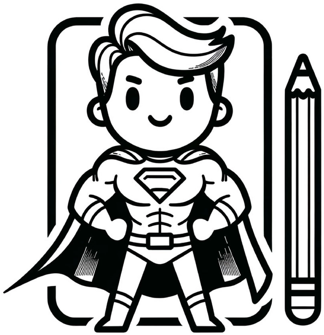 malvorlage-superheld-kreative-ausmalideen