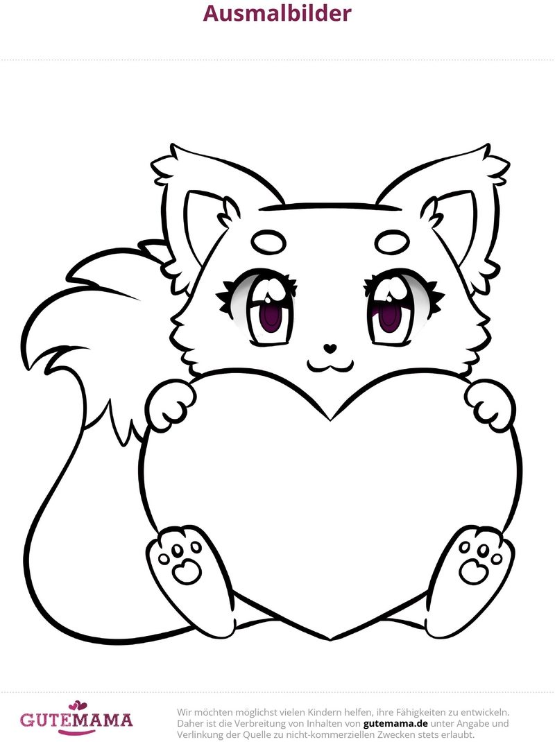 malvorlage-tier-mit-herz-fuer-kreative-auszeiten