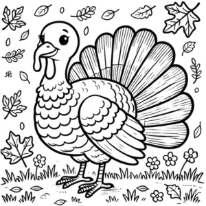 malvorlage-truthahn-herbstbilder