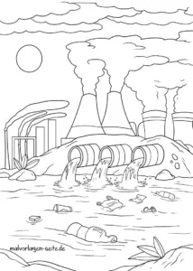 malvorlage-umweltverschmutzung-illustration