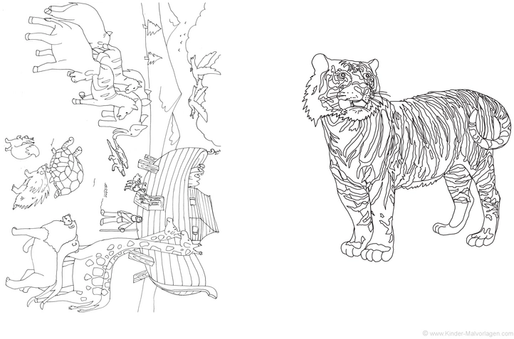 malvorlage-unterwasserwelt-und-schmetterling