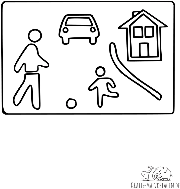 malvorlage-verkehrssicherheit-mit-spielstrasse-und-figuren