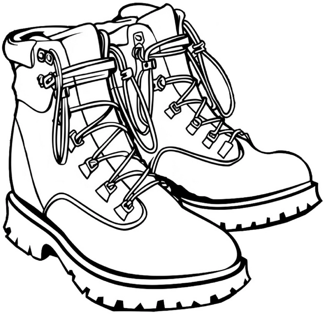malvorlage-wanderschuhe-ausmalen-fuer-kinder