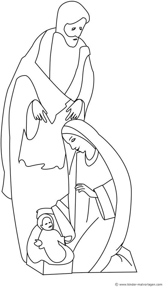 malvorlage-weihnachten-mit-maria-josef-und-baby-jesus
