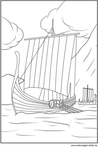 malvorlage-wikinger-schiff-ausmalen
