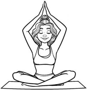 malvorlage-yoga-meditation-entspannung