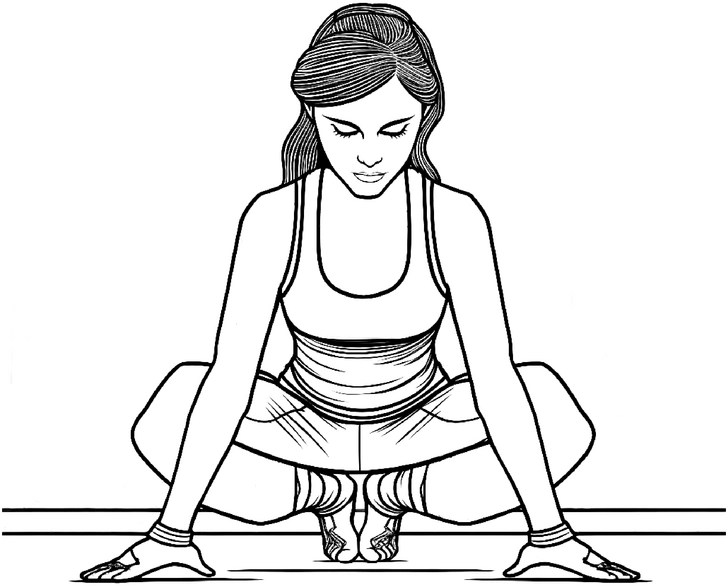 malvorlage-yoga-person-in-meditativer-pose
