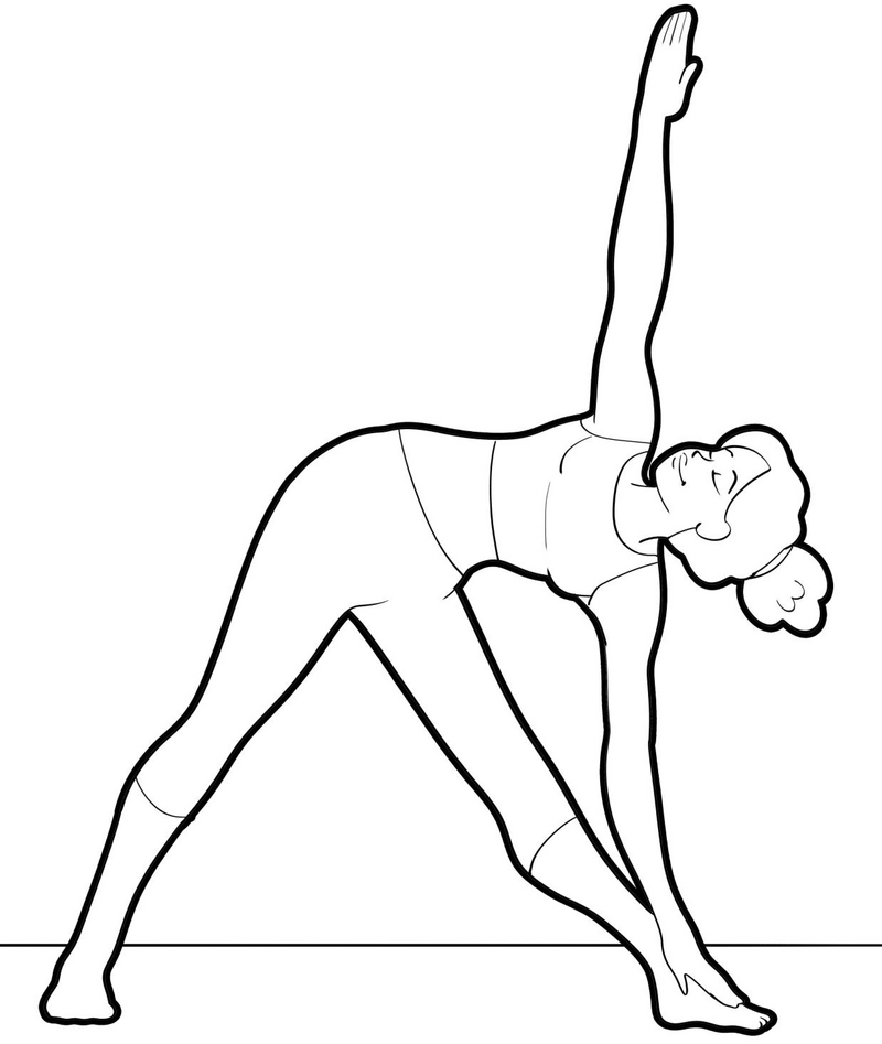 malvorlage-yoga-position-kreativ-ausmalen