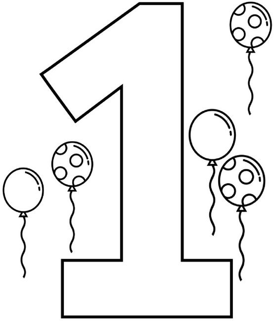 malvorlage-zahl-1-luftballons-feier