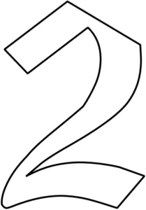 malvorlage-zahl-zwei-ausmalen
