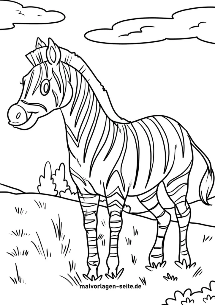 malvorlage-zebra-kreativ-ausmalen